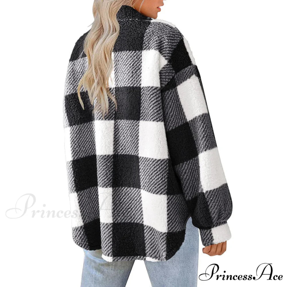 Plaid for Casual Coat Wear