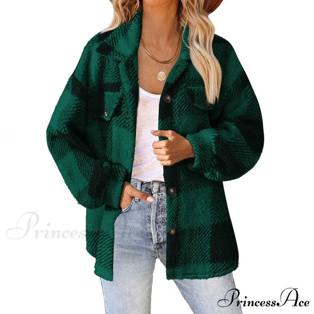 Plaid for Casual Coat Wear
