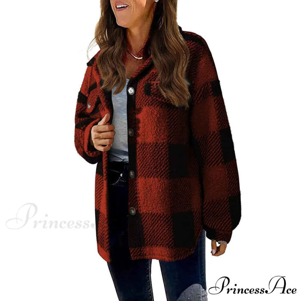 Plaid for Casual Coat Wear