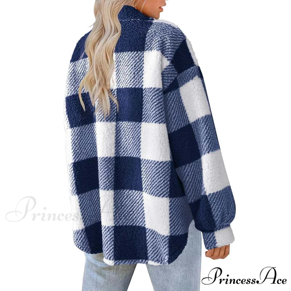 Plaid for Casual Coat Wear