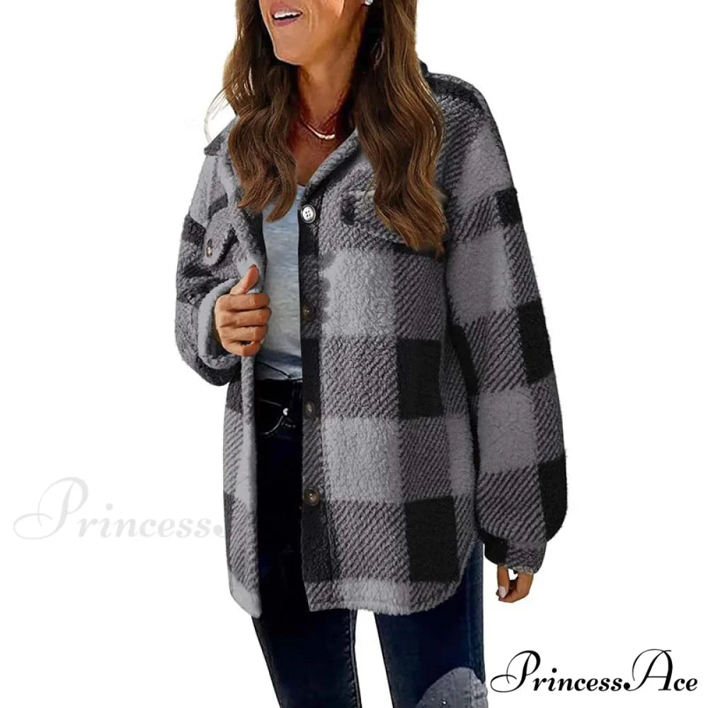 Plaid for Casual Coat Wear