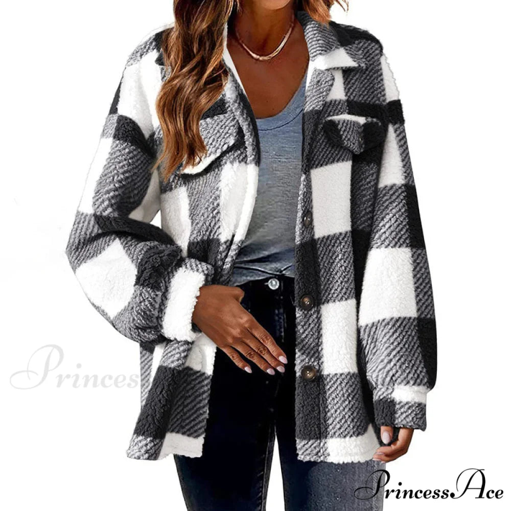 Plaid for Casual Coat Wear