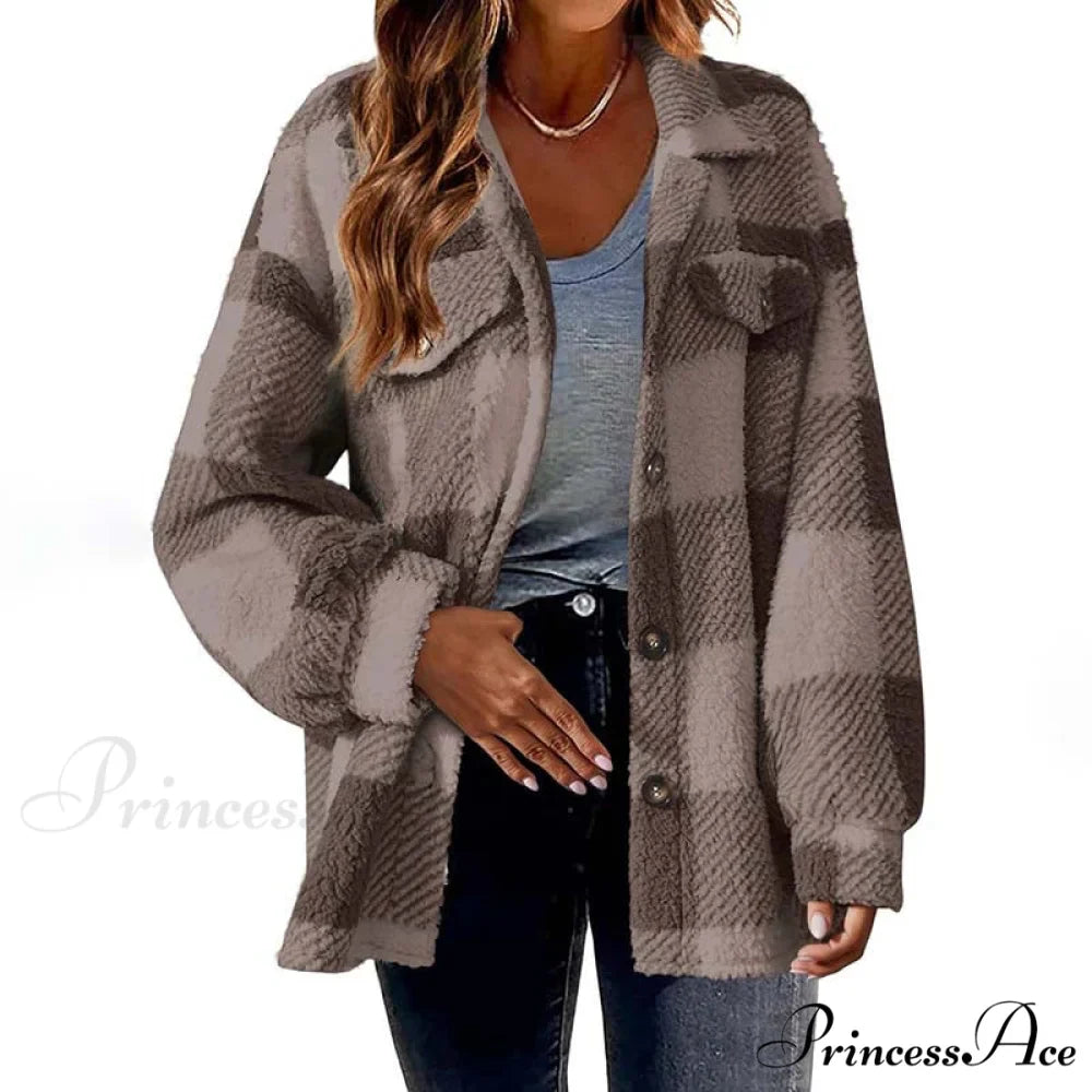 Plaid for Casual Coat Wear