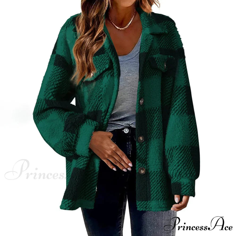 Plaid for Casual Coat Wear