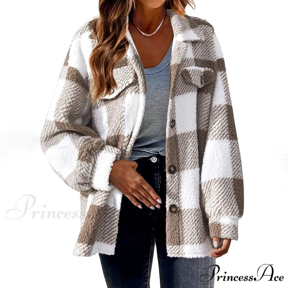 Plaid for Casual Coat Wear