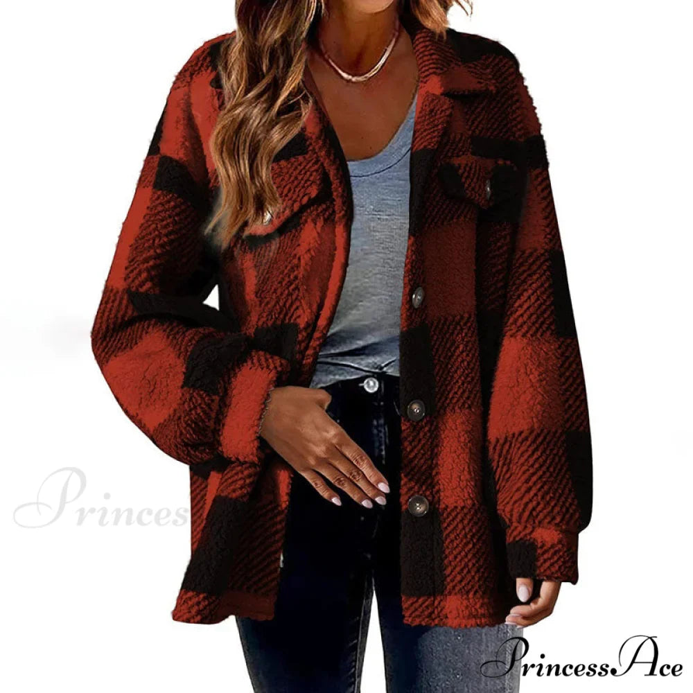 Plaid for Casual Coat Wear