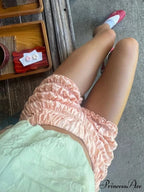 Plaid Frilled Tiered Brief