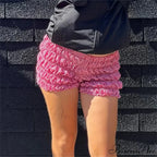 Plaid Frilled Tiered Brief