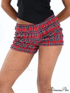 Plaid Frilled Tiered Brief