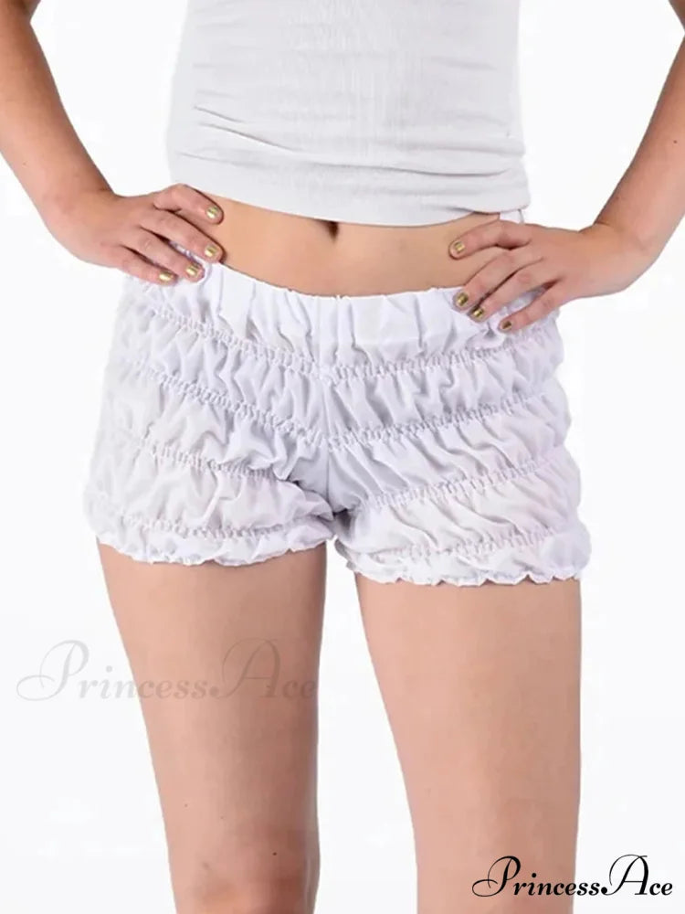 Plaid Frilled Tiered Brief