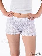 Plaid Frilled Tiered Brief