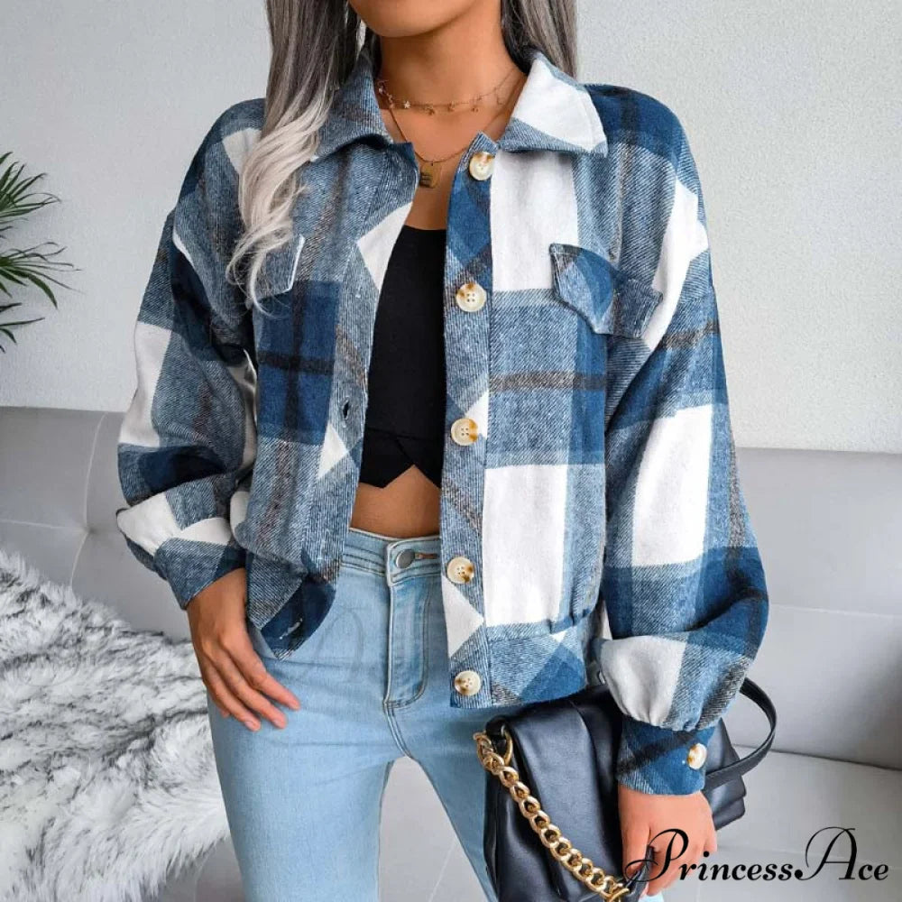 Plaid Retro Coat