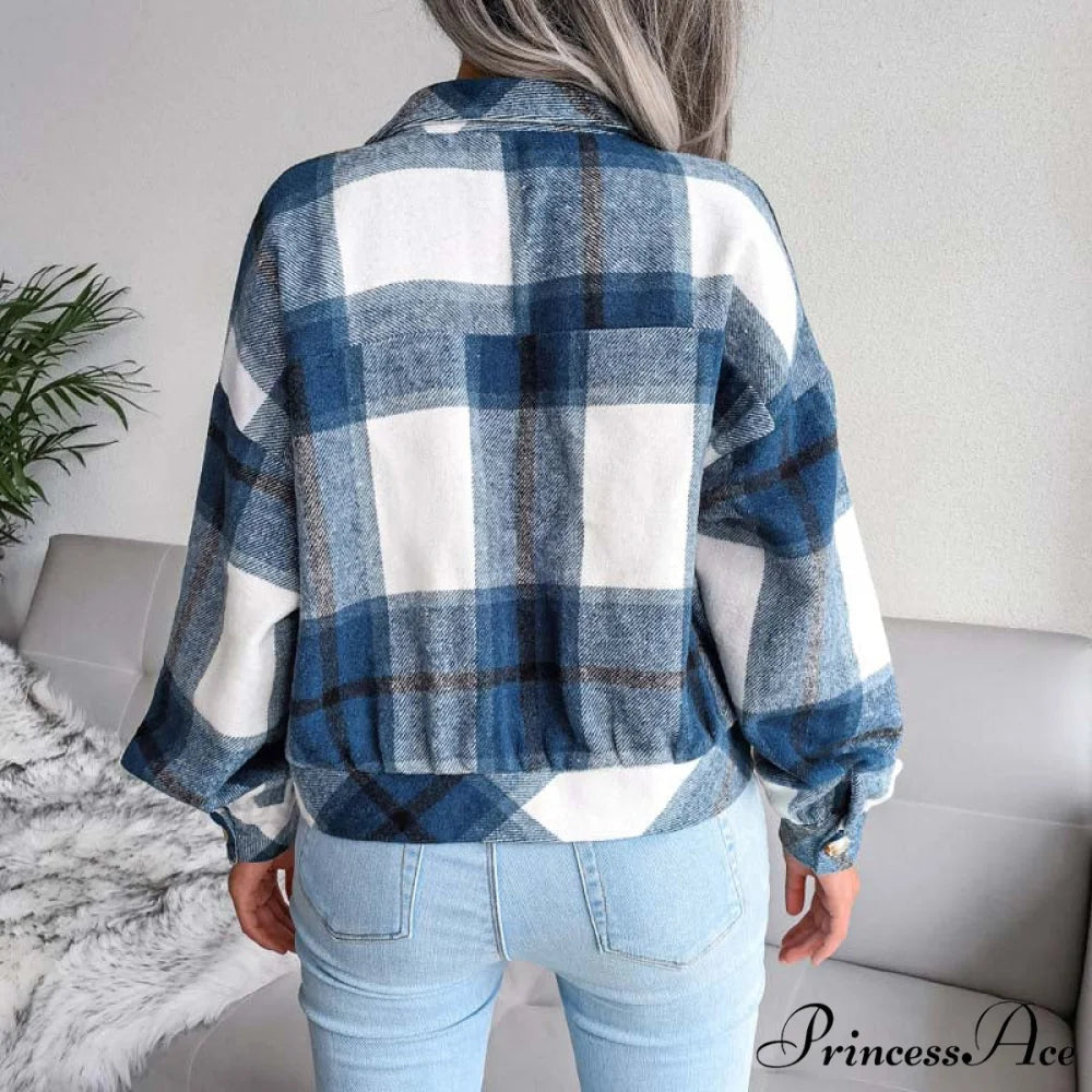 Plaid Retro Coat