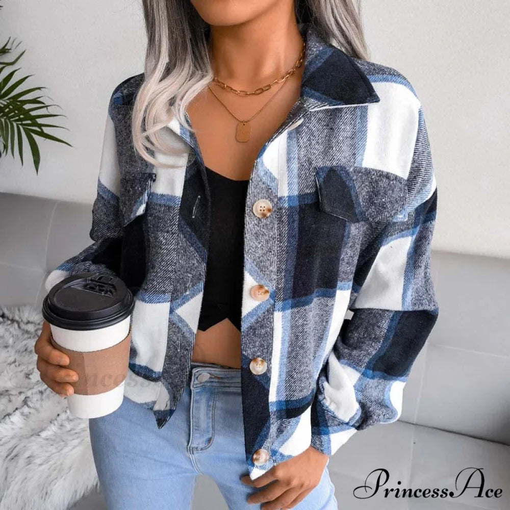 Plaid Retro Coat