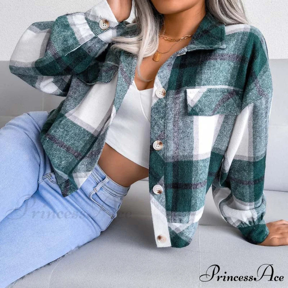 Plaid Retro Coat