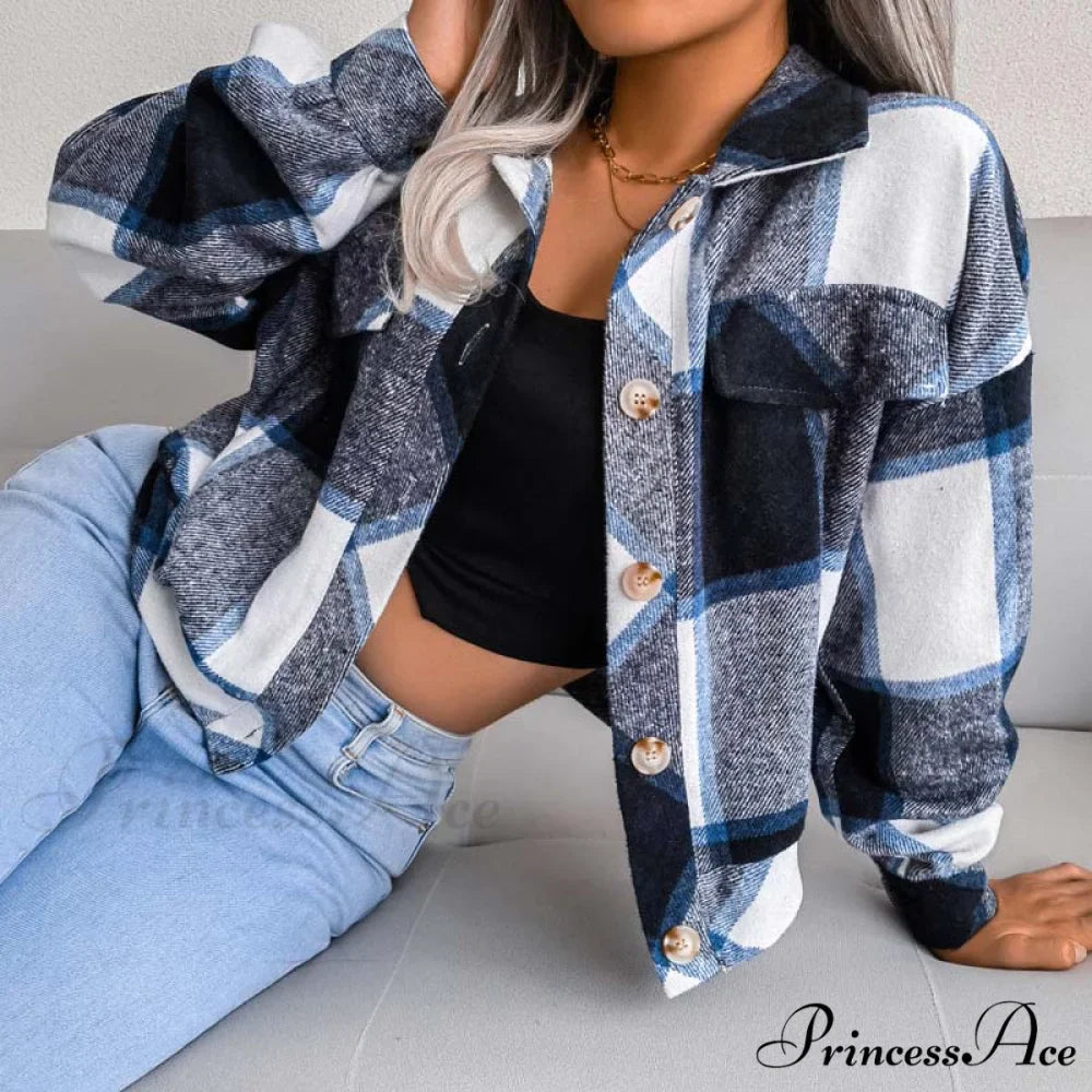 Plaid Retro Coat