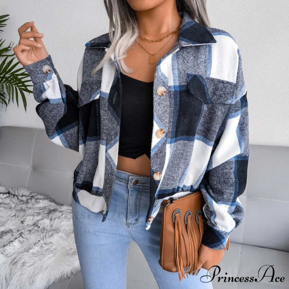 Plaid Retro Coat