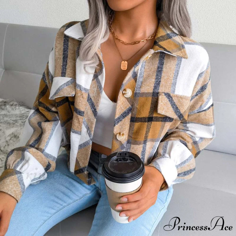 Plaid Retro Coat