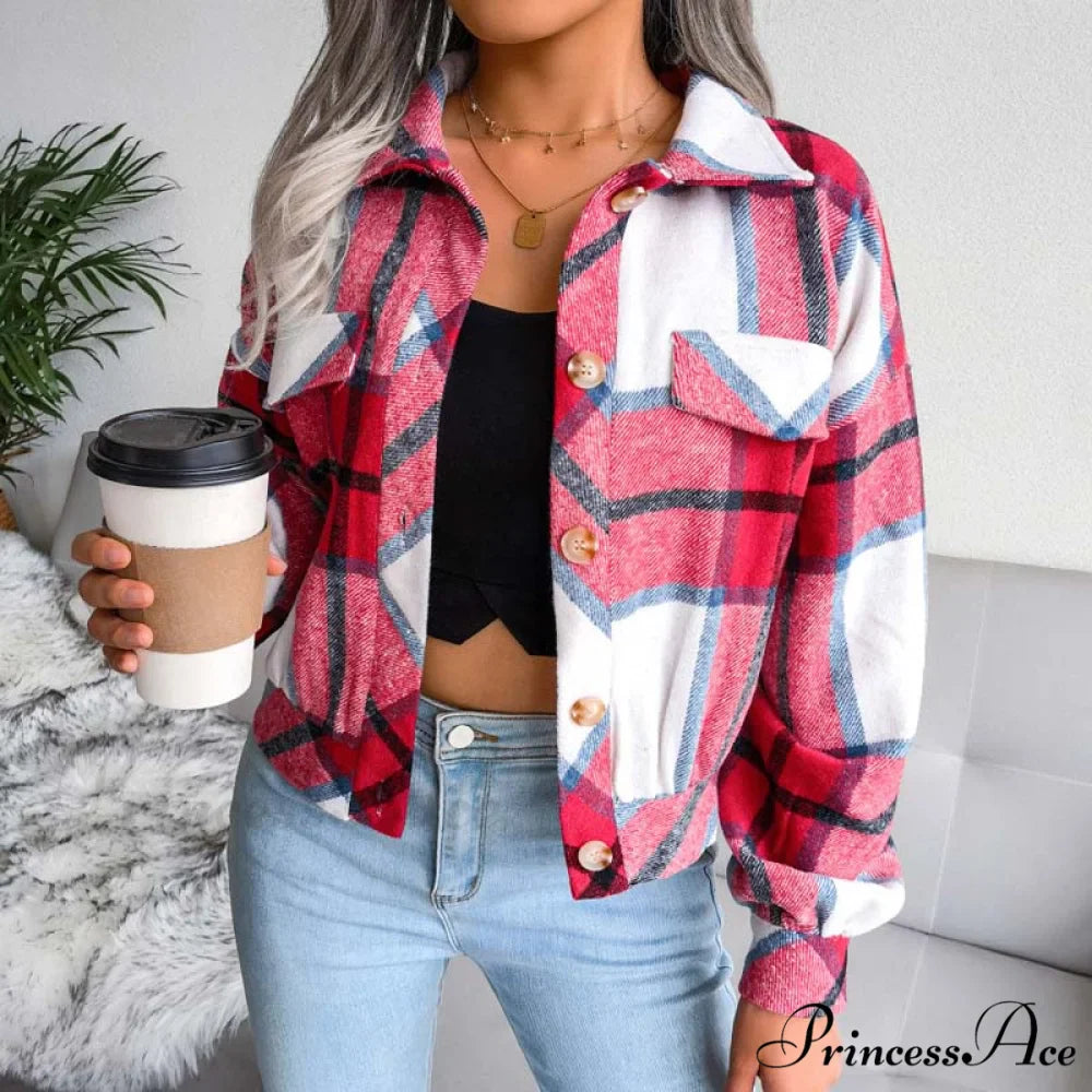 Plaid Retro Coat