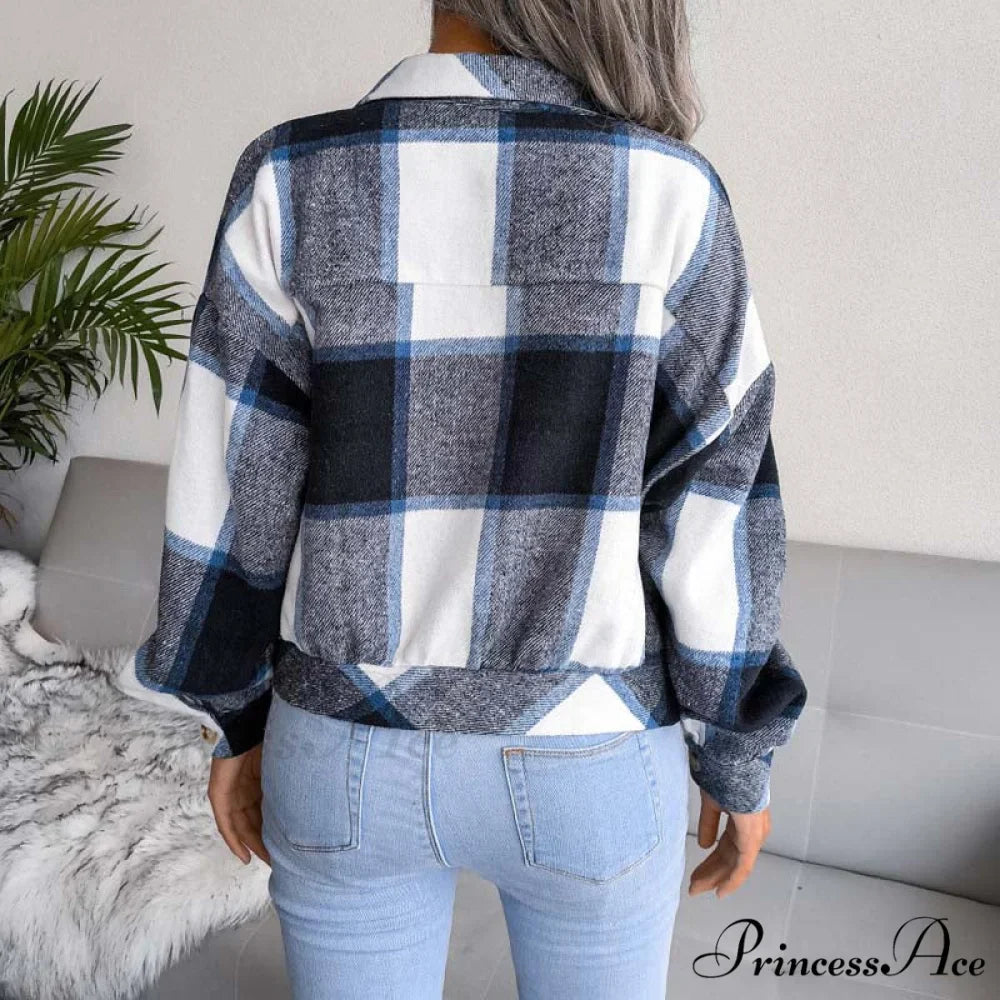 Plaid Retro Coat