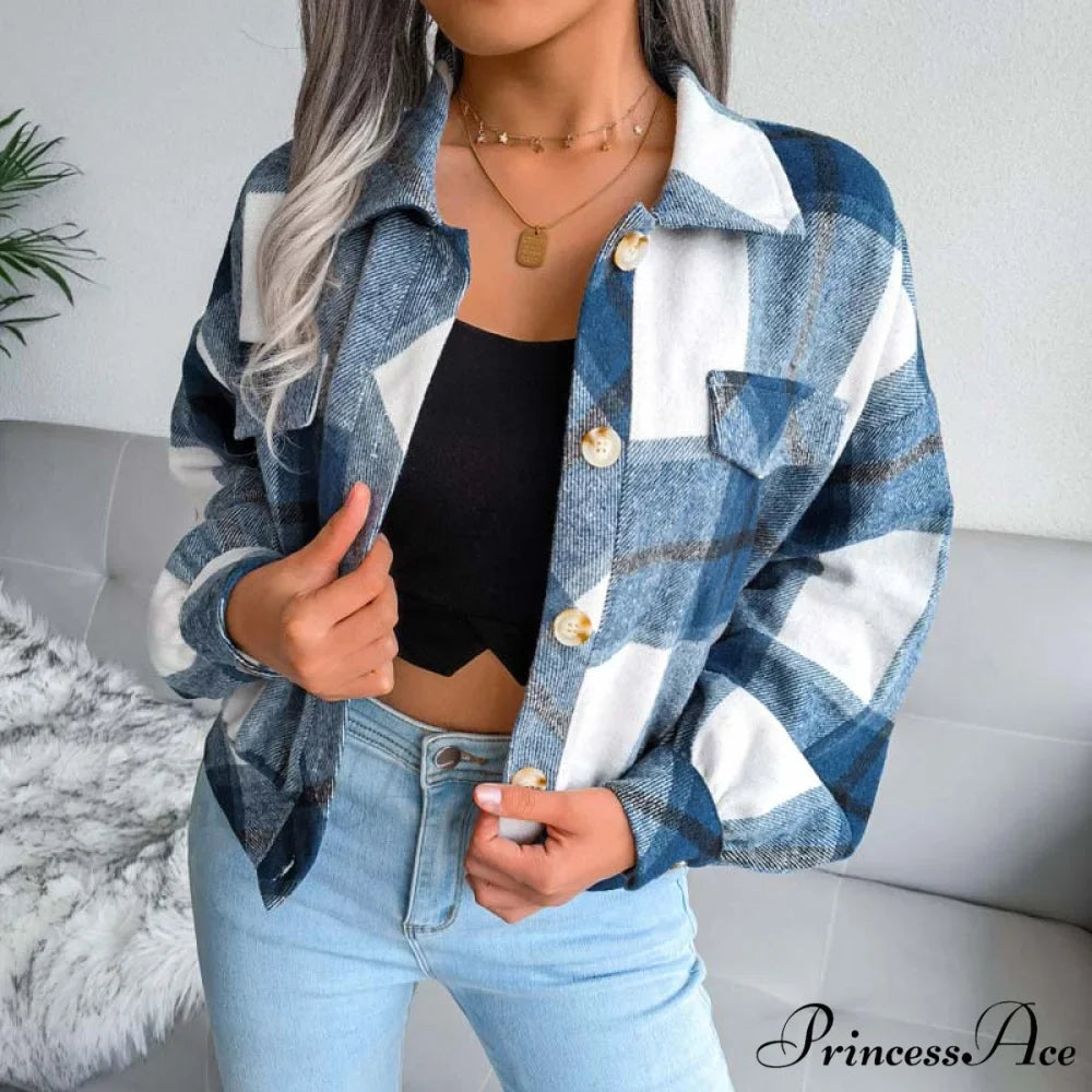 Plaid Retro Coat