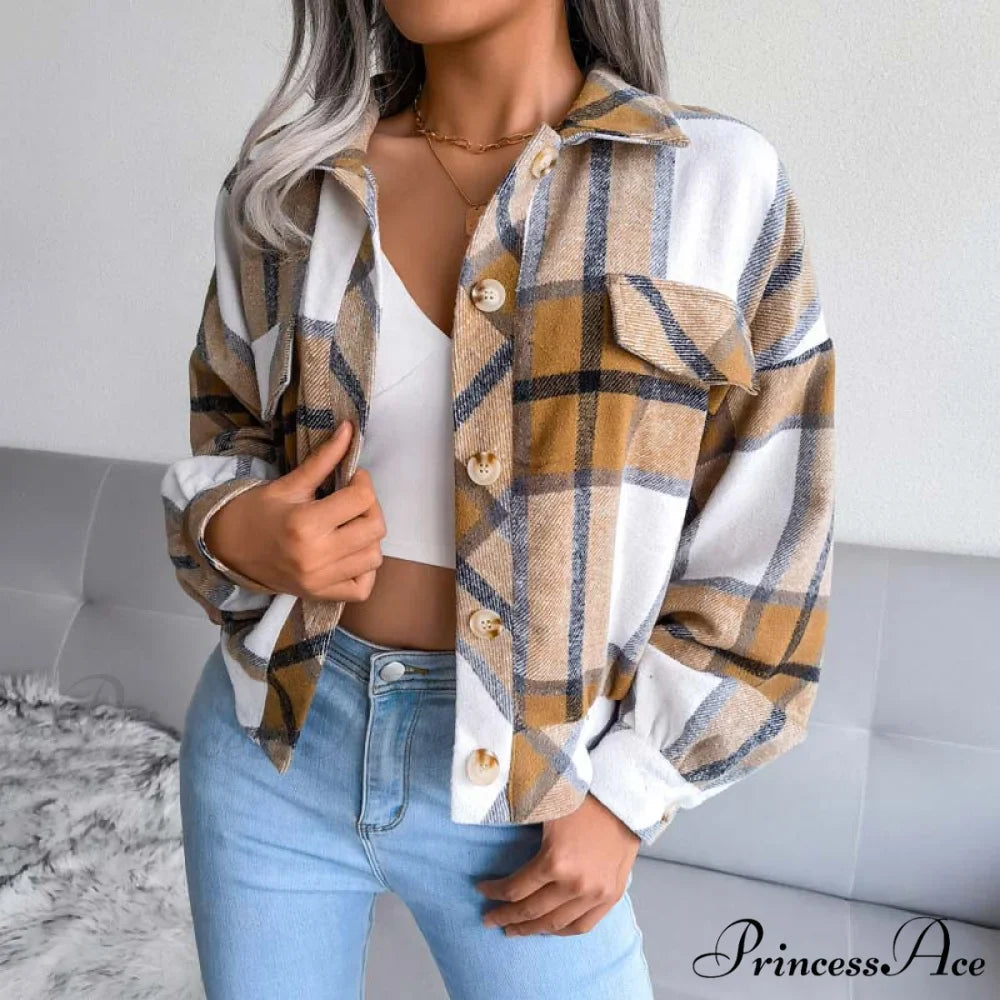 Plaid Retro Coat