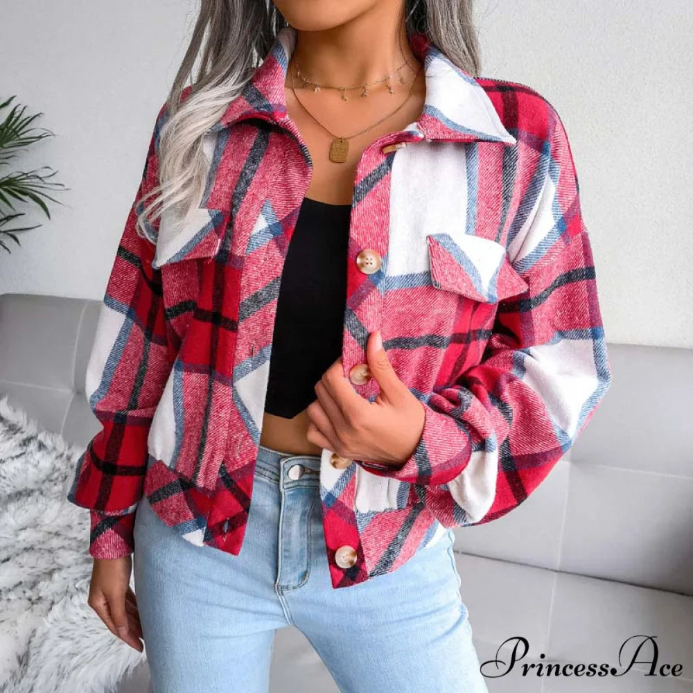 Plaid Retro Coat