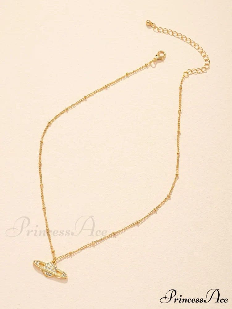 Planet Charm Necklace