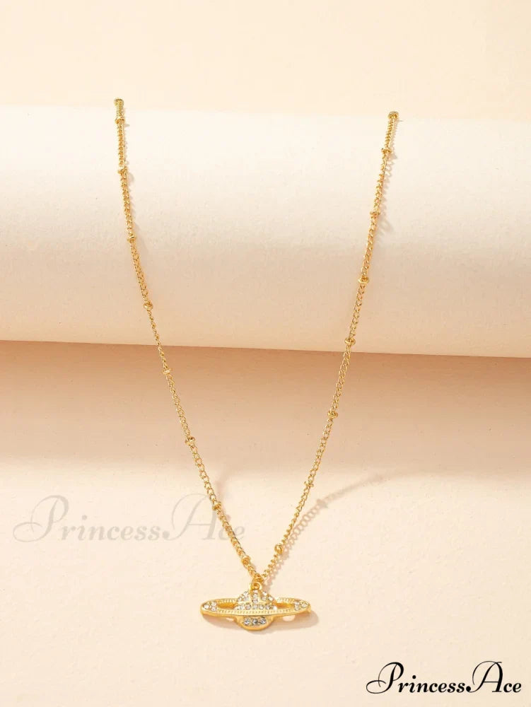 Planet Charm Necklace