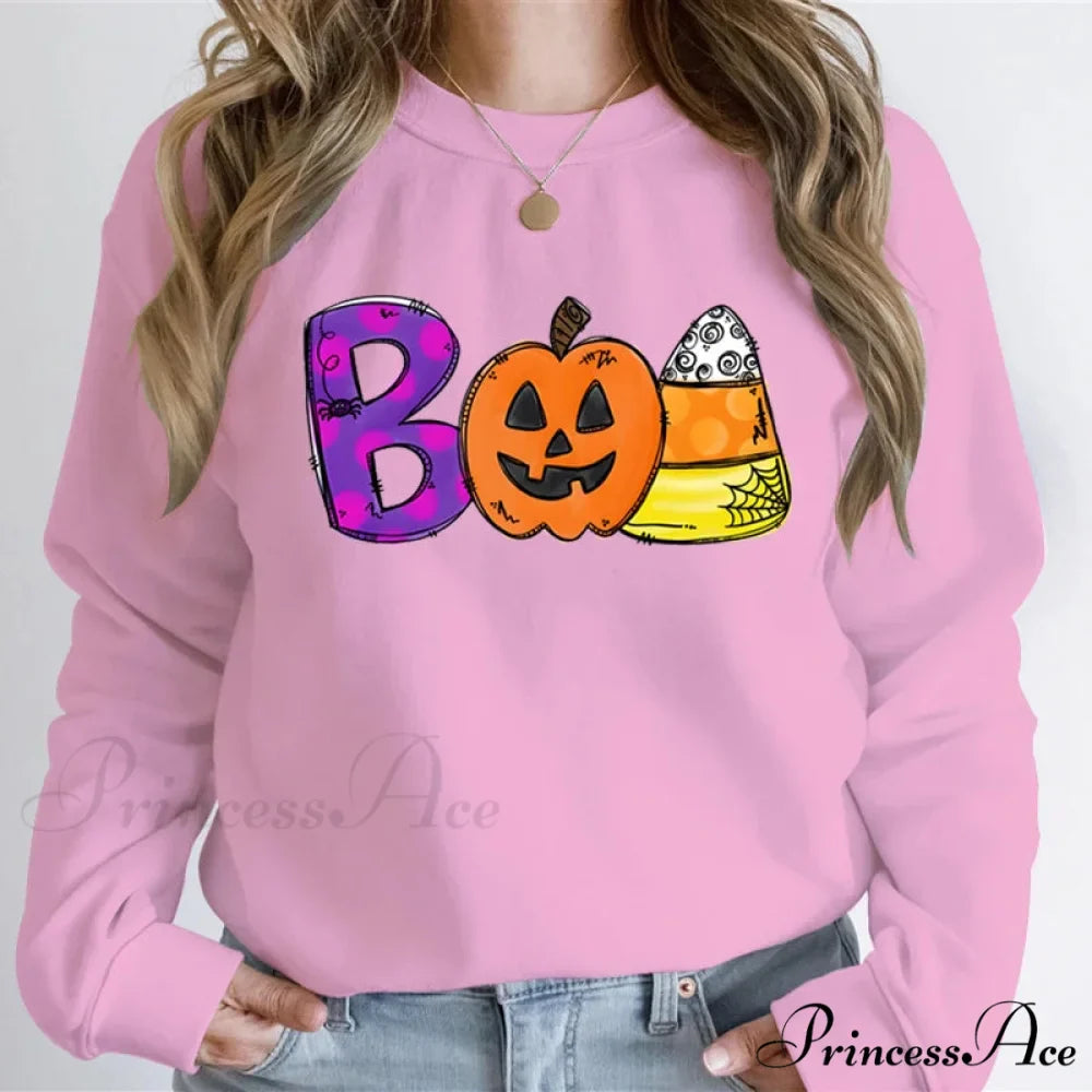 Playful Spooky Festive Pumpkin Graphic Cozy Hoodie