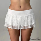 Pleated Flowy Edgy Style Skirt