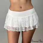 Pleated Flowy Edgy Style Skirt