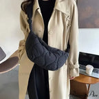 Pliable Puffer Cotton Quilted Crossbody Bag