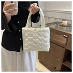 Pliable Puffer Cotton Quilted Crossbody Bag