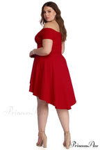 Plus All The Charming Rage Skater Dress