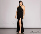 Plus Kacey Formal Charming Heat Stone Dress