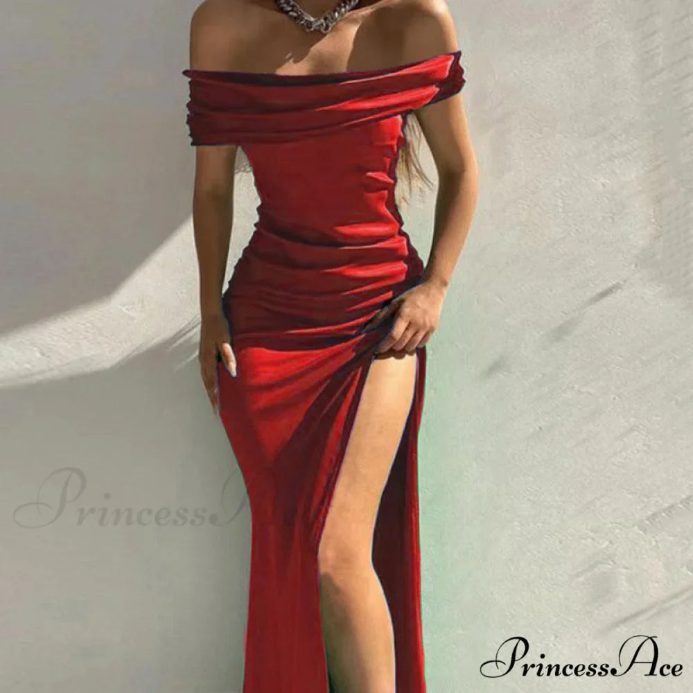 Plus Kaleigh Stylish Off Shoulder Dress