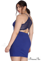 Plus Midnight Stylish Dreams Bodycon Dress