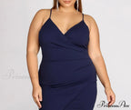 Plus Strappy & Charming Stunning Mini Dress