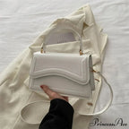 Premium PU Leather Monochrome Crossbody Purse