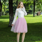 Princess Midi Tulle Skirt