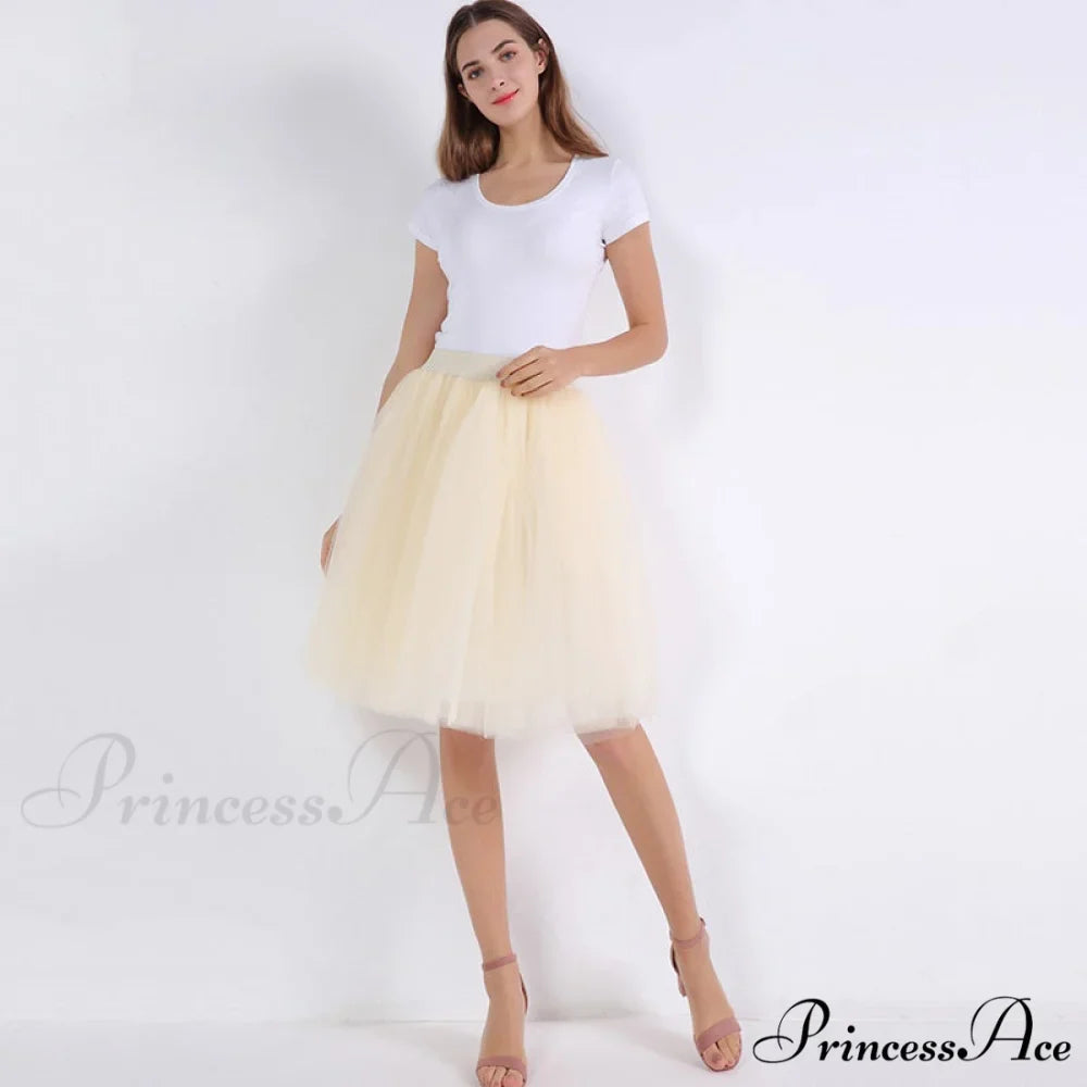 Princess Midi Tulle Skirt