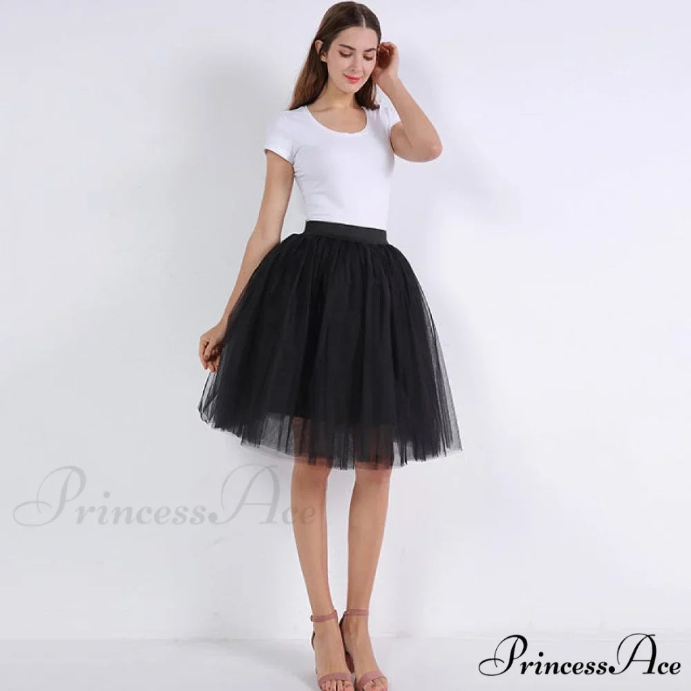 Princess Midi Tulle Skirt