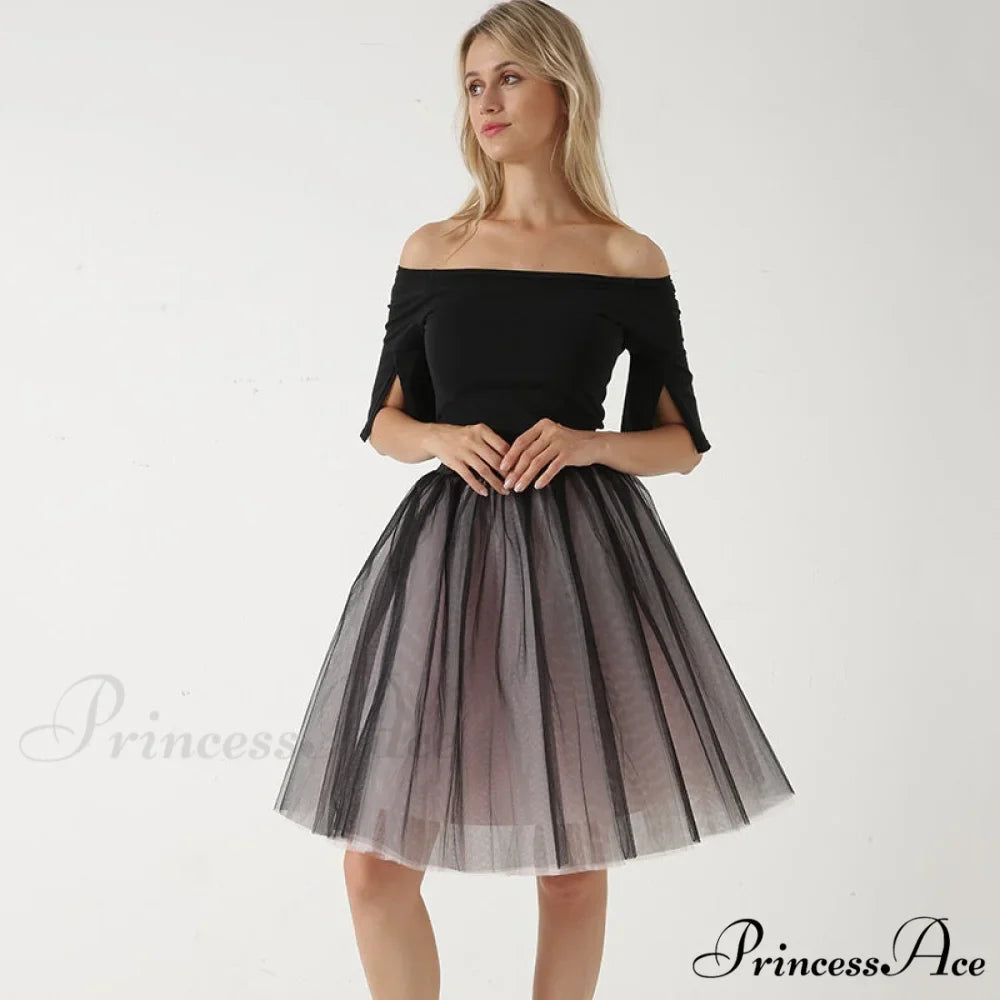 Princess Midi Tulle Skirt