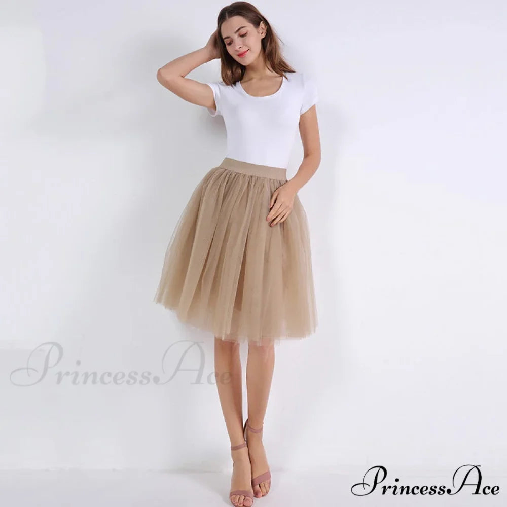 Princess Midi Tulle Skirt