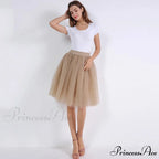 Princess Midi Tulle Skirt