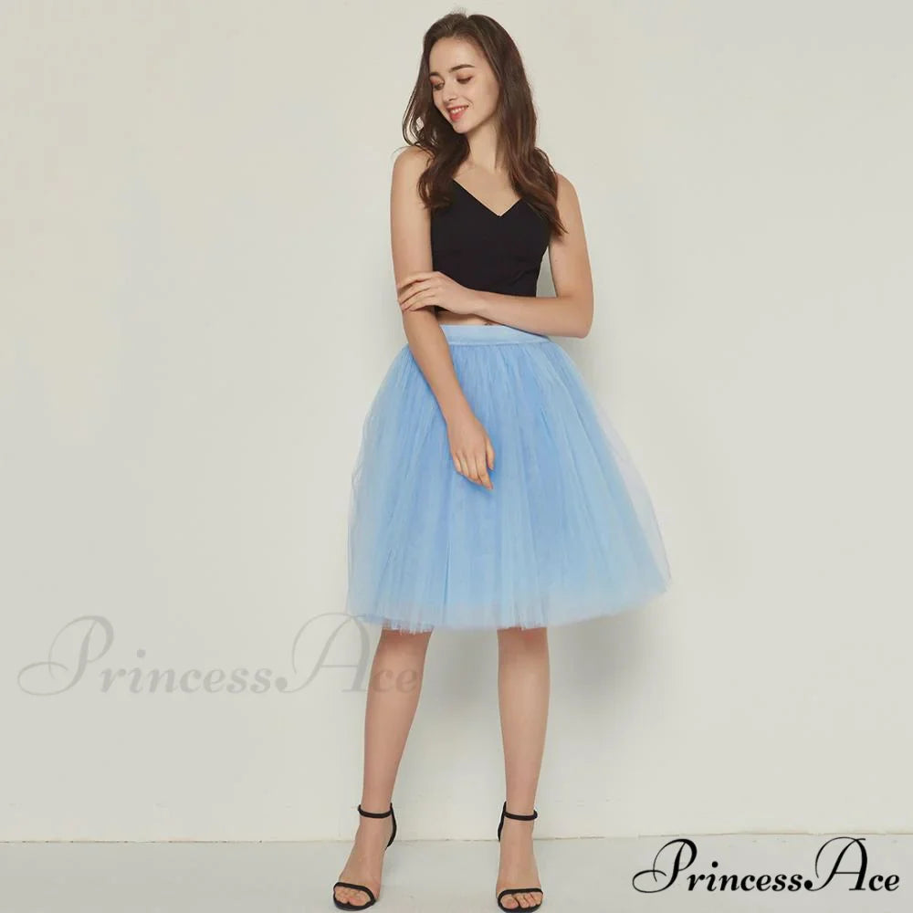 Princess Midi Tulle Skirt
