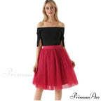 Princess Midi Tulle Skirt