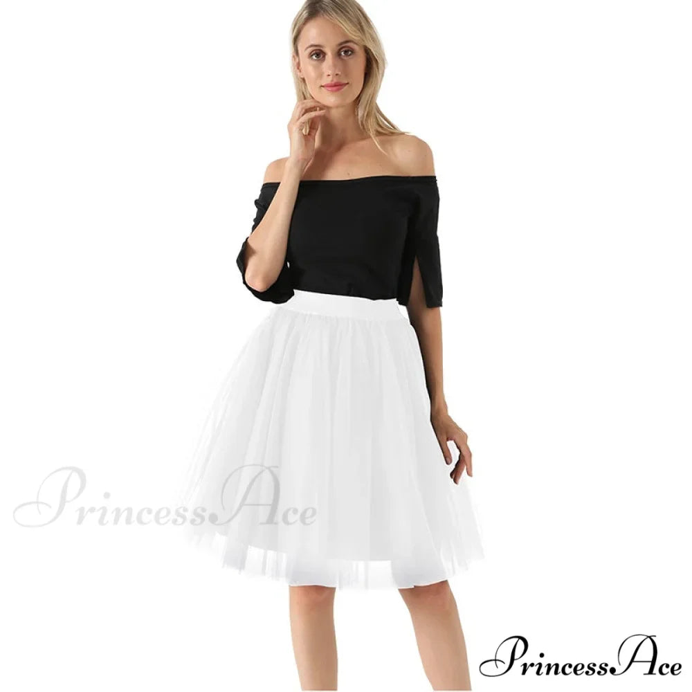 Princess Midi Tulle Skirt