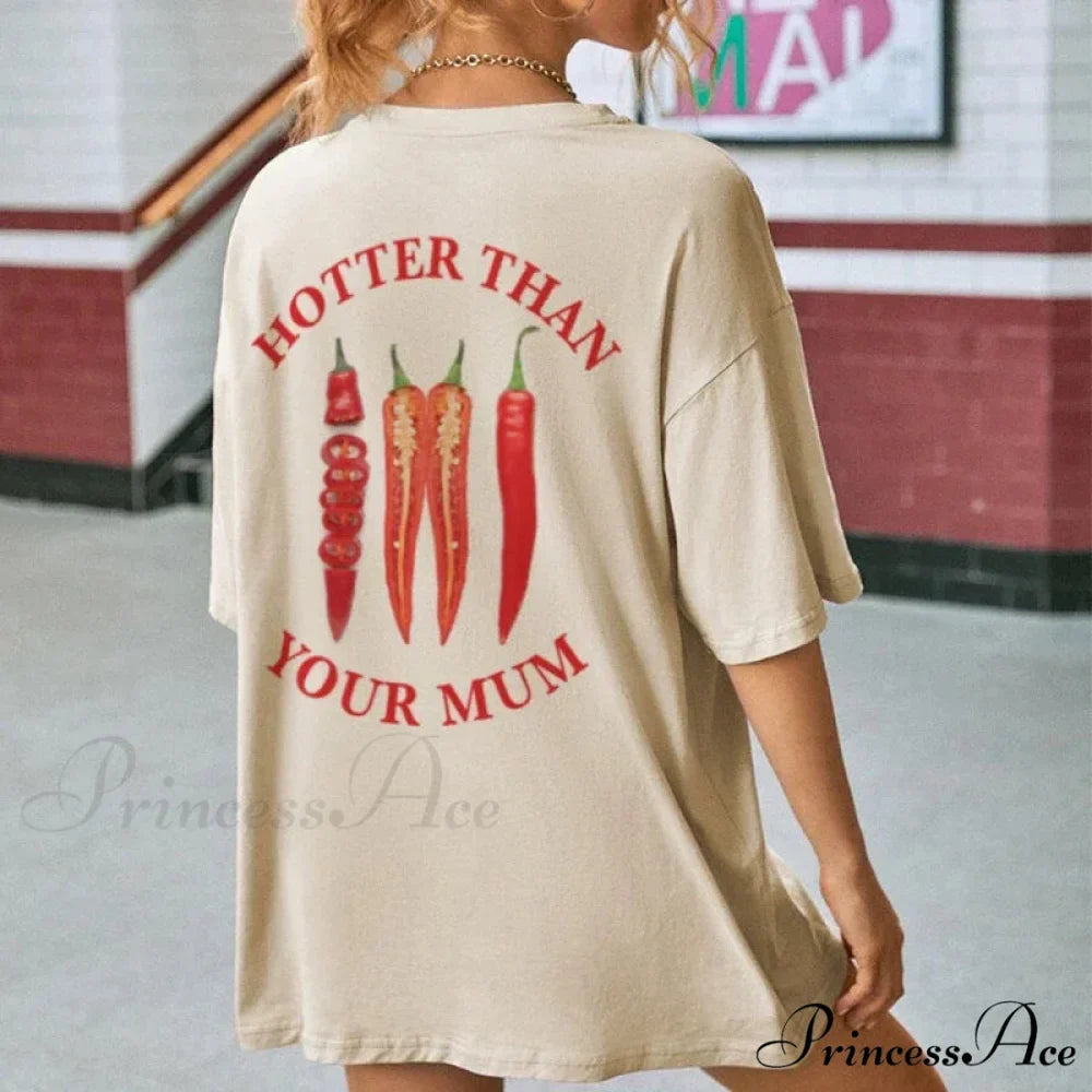 Print Spicy Pepper T-shirt